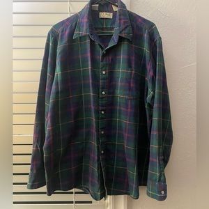 Vintage LL Bean flannel shirt
